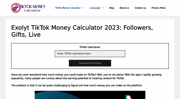 tiktukmoneycalculator.com