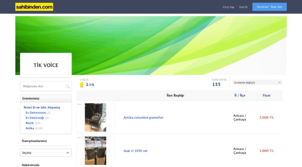 tikvoice.sahibinden.com