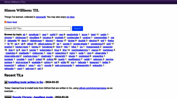 til.simonwillison.net
