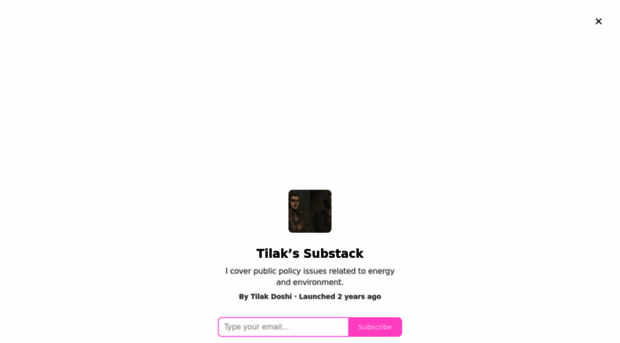 tilakdoshi.substack.com