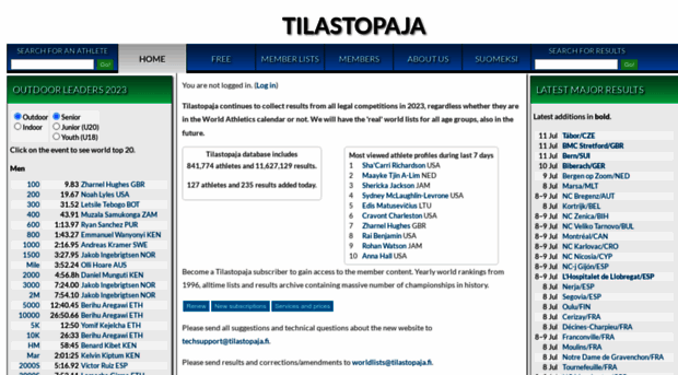 tilastopaja.net