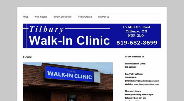 tilburywalkinclinic.com