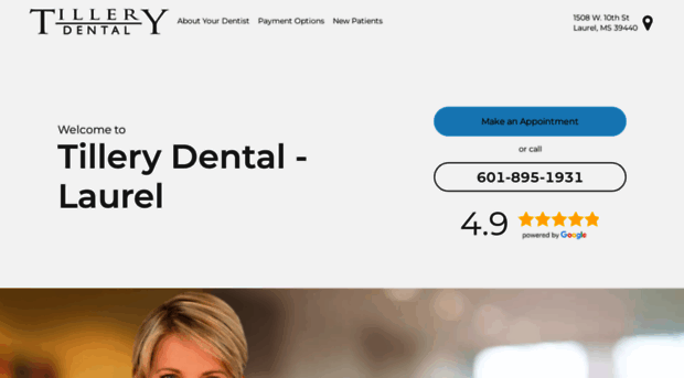 tillerydentallaurel.com