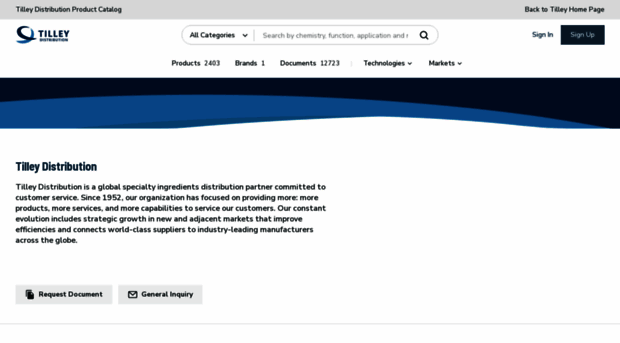 tilleydistributionproducts.com
