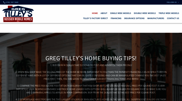 tilleyshomes.com