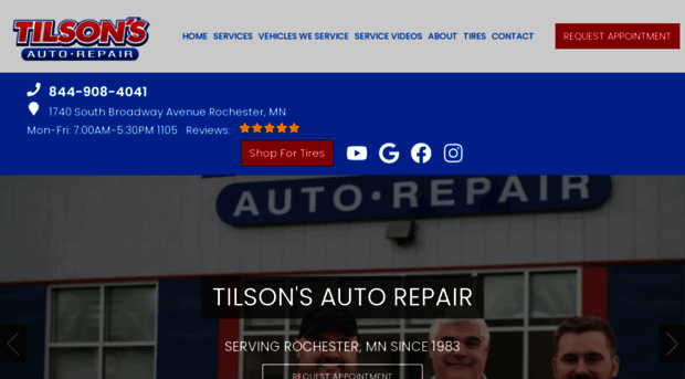 tilsonsautorepair.com