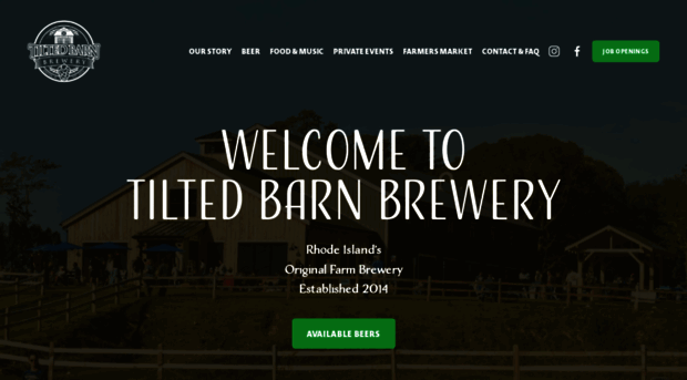 tiltedbarnbrewery.com