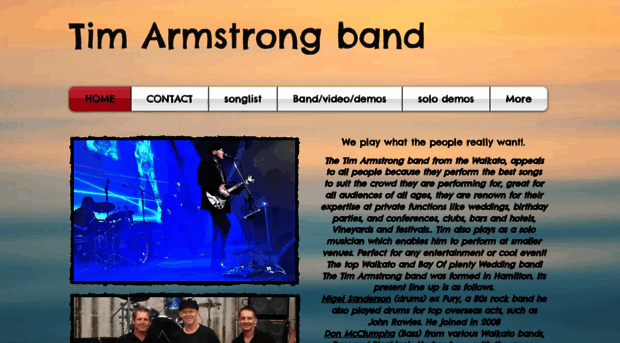 timarmstrongband.com