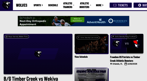 timbercreekathletics.com