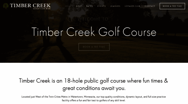 timbercreekgolfmn.com