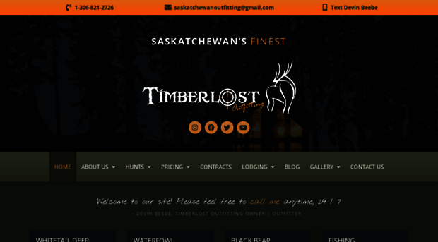 timberlostoutfitting.com