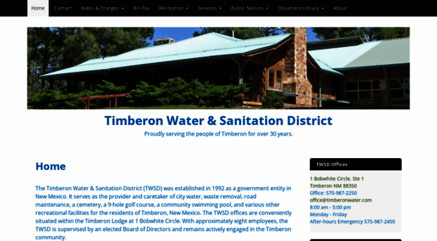 timberonwater.com