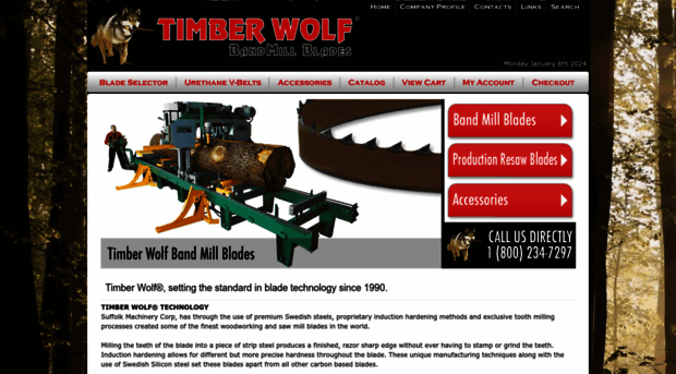 timberwolfbandmillblades.com