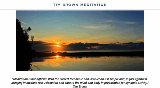 timbrownmeditation.com