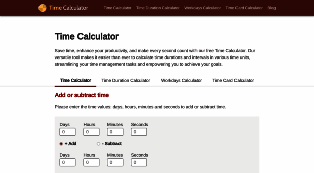 time-calculator.io