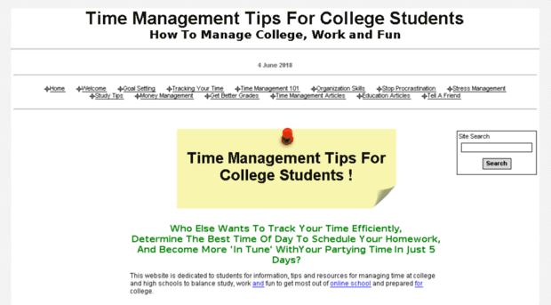 time-management-for-students.com