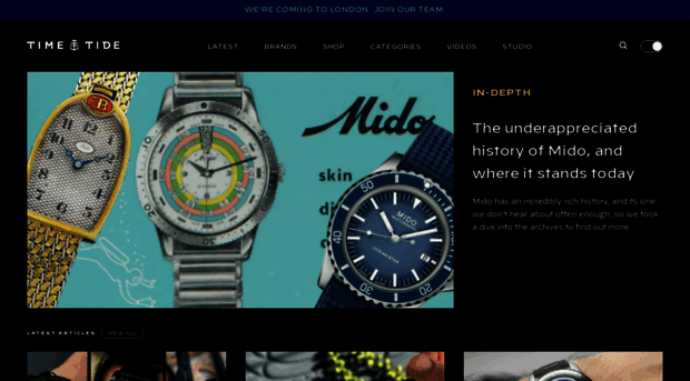 timeandtidewatches.com