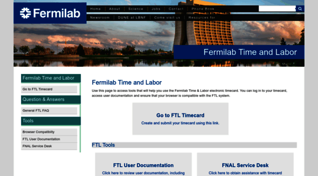 timecard.fnal.gov