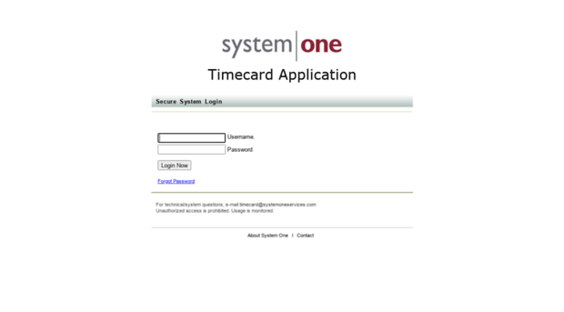 timecard.systemoneservices.com