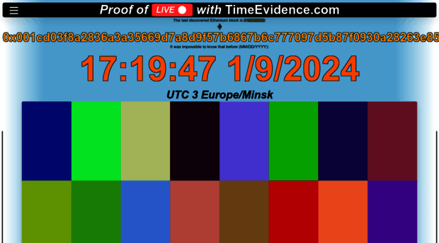 timeevidence.com