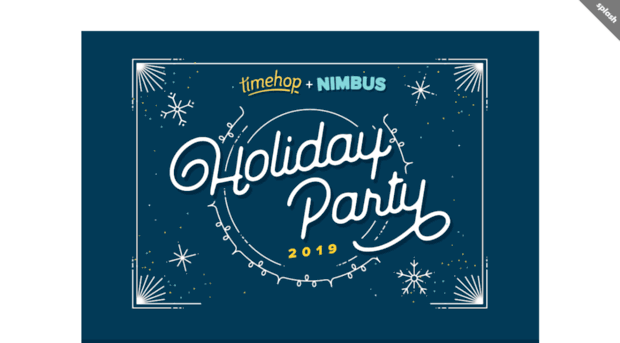 timehopnimbus-holidayparty2019.splashthat.com