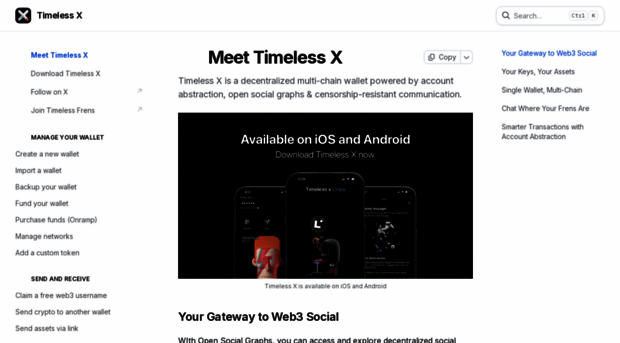 timelessx.gitbook.io - Meet Timeless X | Timeless X - Timeless X Gitbook