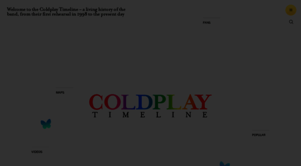 timeline.coldplay.com