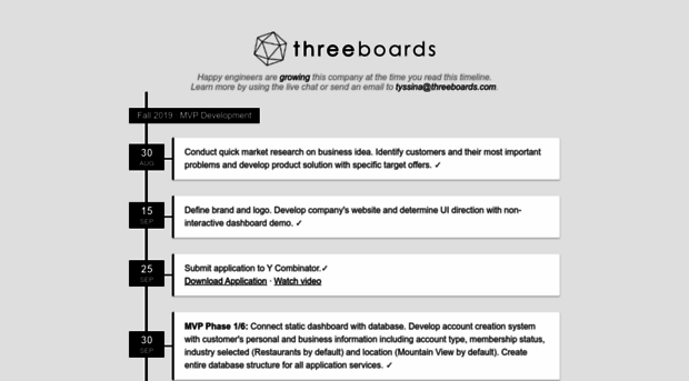 timeline.threeboards.com