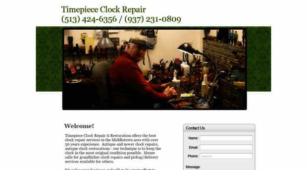 timepiececlockrepair.com