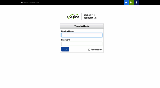 timesheets.evolvescientific.com.au