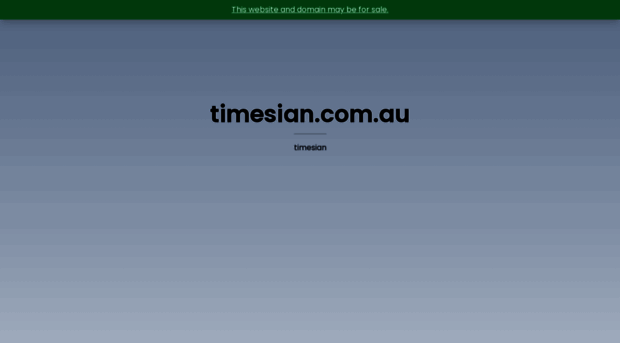 timesian.com.au