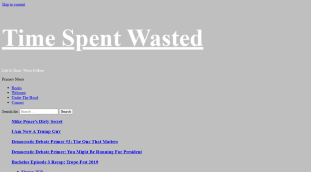 timespentwasted.com