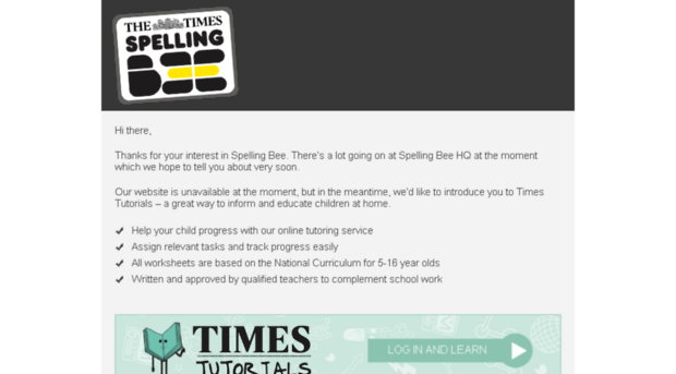 timesspellingbee.co.uk