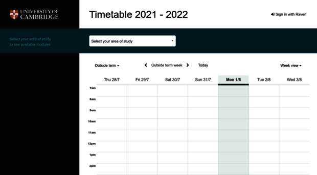 timetable.cam.ac.uk