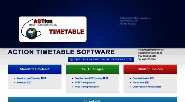 timetable.co.za