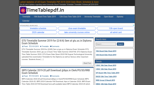 timetablepdf.in
