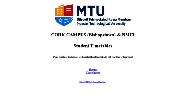 timetables.cit.ie