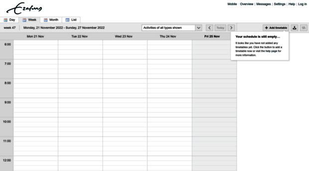 timetables.eur.nl