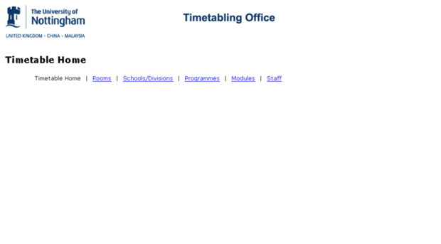 timetablingunnc.nottingham.ac.uk