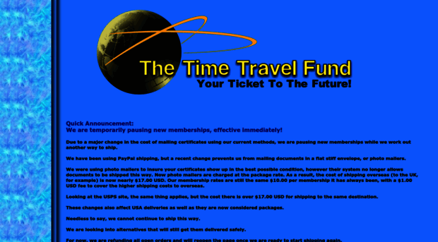 timetravelfund.com