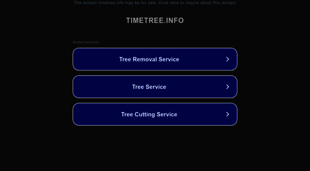 timetree.info