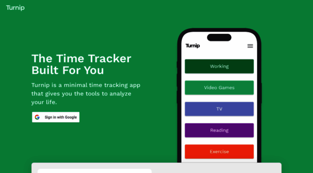 timeturnip.com