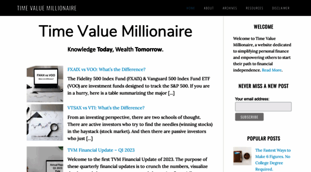 timevaluemillionaire.com