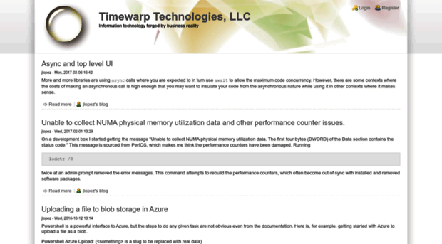 timewarptechnologies.com