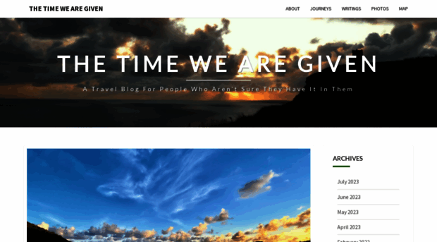 timewearegiven.com