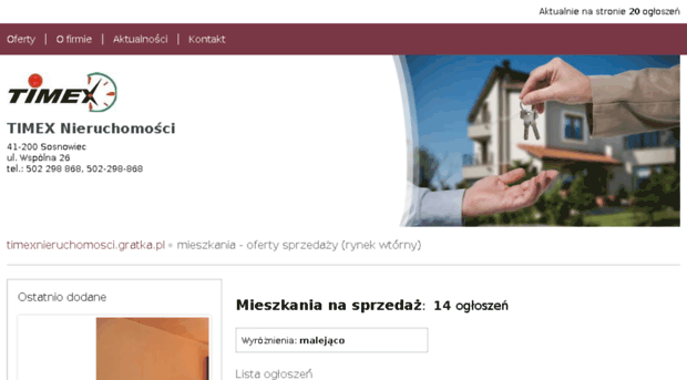 timexnieruchomosci.gratka.pl