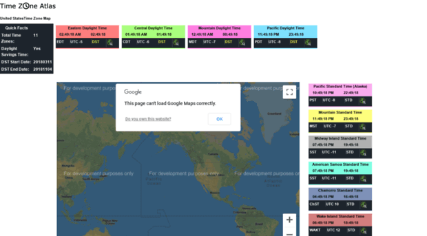 timezoneatlas.com