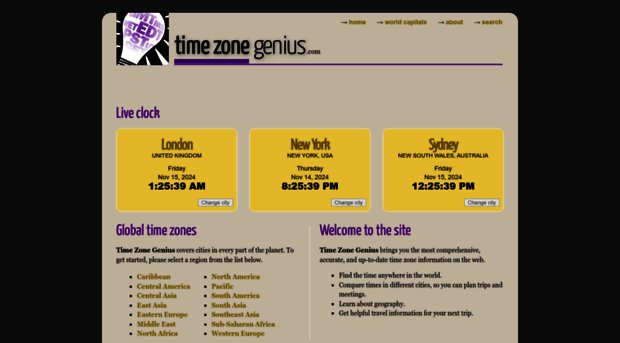 timezonegenius.com