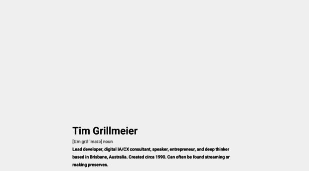 timgrillmeier.com