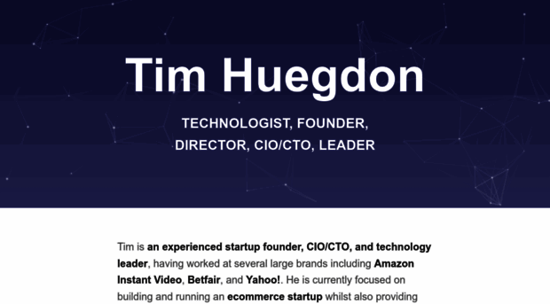 timhuegdon.com